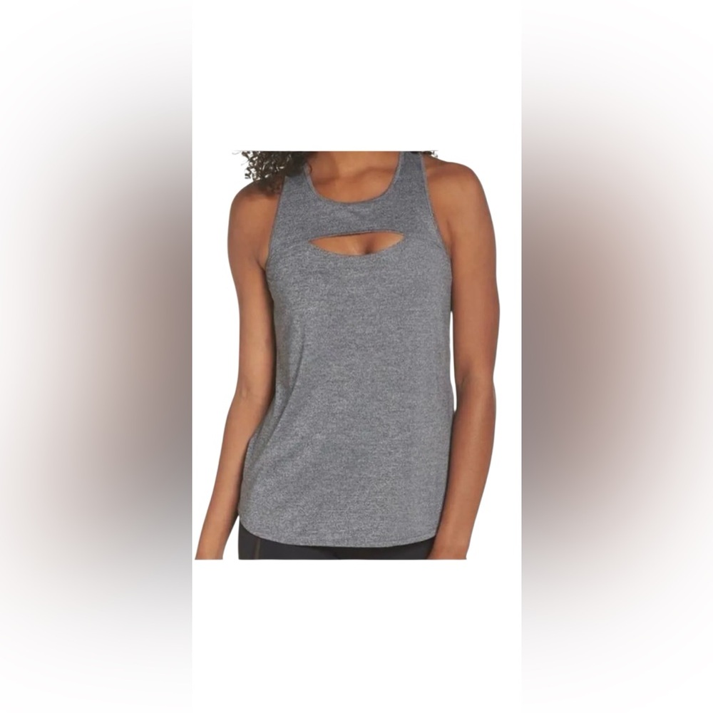 Zella Athletic Gray Tank Top